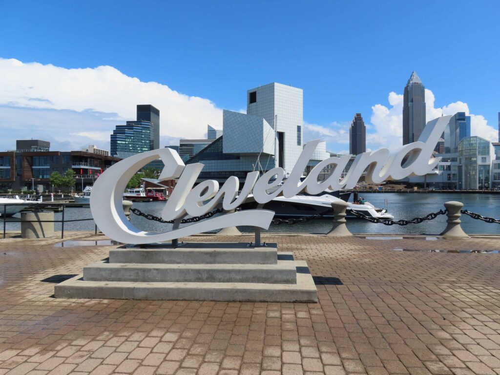 Cleveland skyline