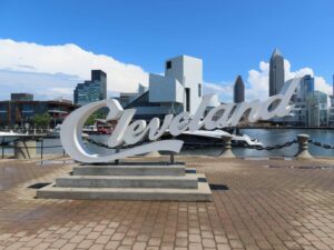 Cleveland skyline