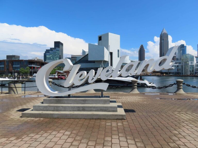 Cleveland skyline