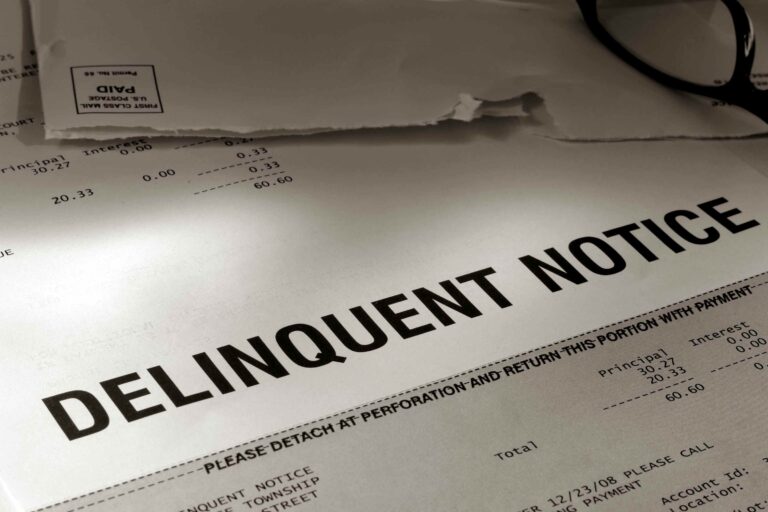 Delinquent loans