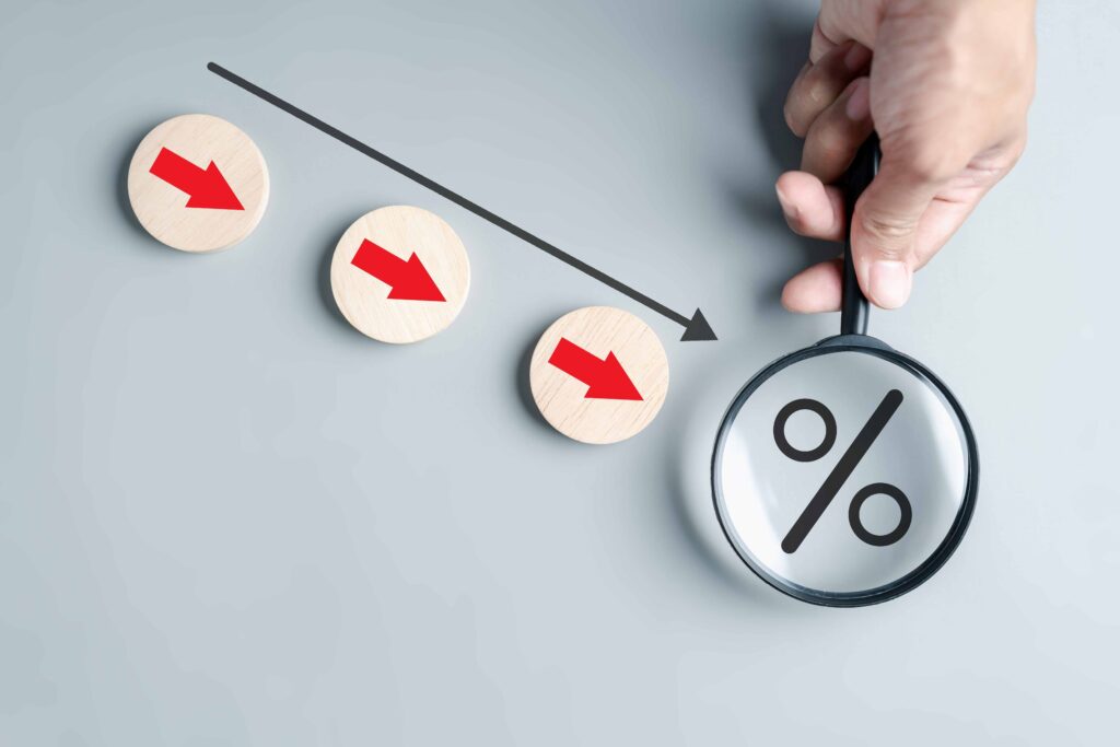 Interest rate decline