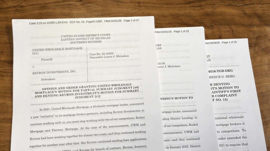 United Wholesale Mortgage scores court wins in controversial ‘All In’ lawsuits