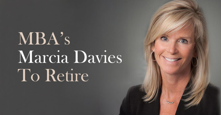 Marcia Davies, chief operating officer of the Mortgage Bankers Association, is set to retire on Dec. 31.