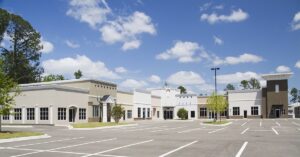 Retail real estate growth falters amid economic turbulence.