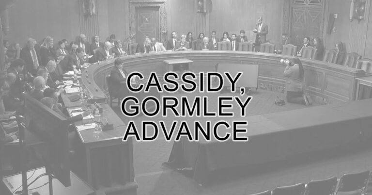 Senate Banking Committee advances Trump nominees to lead FHA, Ginnie Mae.