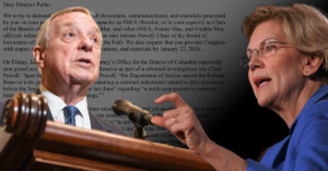 Senators demand answers on DOJ and FHFA actions tied to criminal probes of Federal Reserve Chair Powell and Fed Governor Cook.
