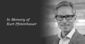 Kurt Pfotenhauer passed away on Jan. 21, leaving behind a sterling reputation