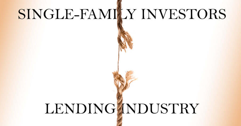A real estate investor ban would yank the price floor out of the housing market.