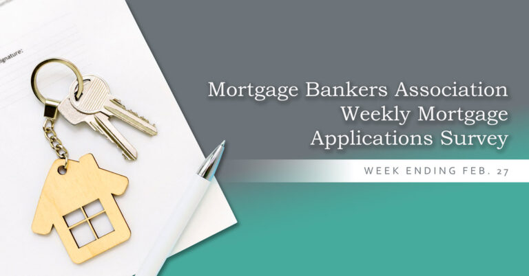 Purchase mortgage applications end February with momentum.