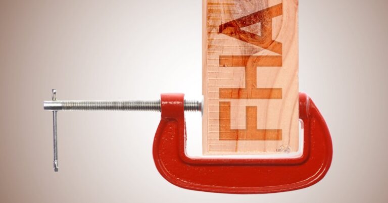 FHA lending contracts as delinquency pressures crystalize.