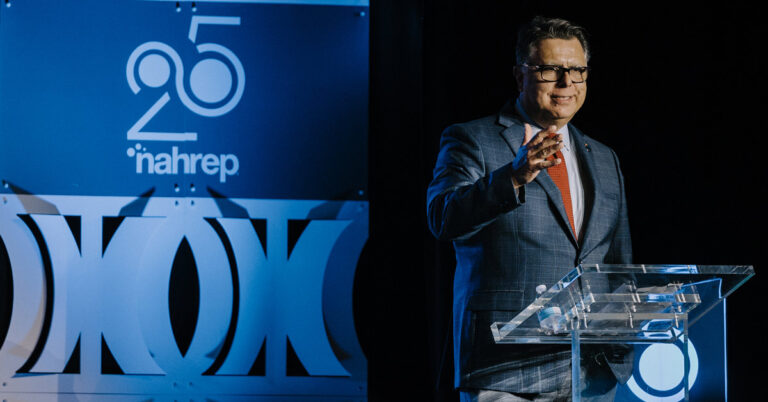 Gary Acosta speaks at the NAHREP 2026 Homeownership and Housing Policy Conference