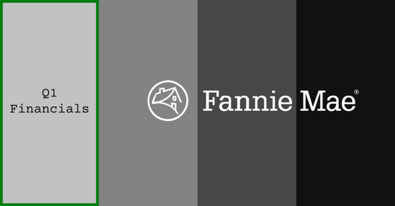 Fannie Mae earnings recover in the first quarter of 2026.