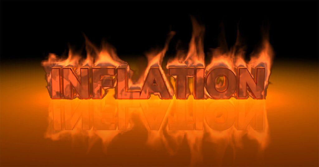 CPI inflation comes in scalding hot in March.