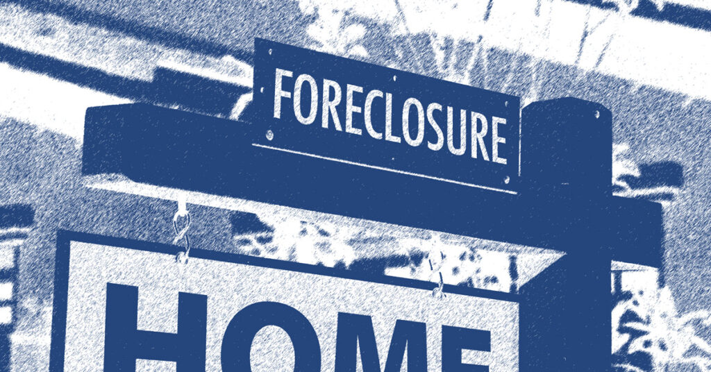 National foreclosure rate hits highest level in six years