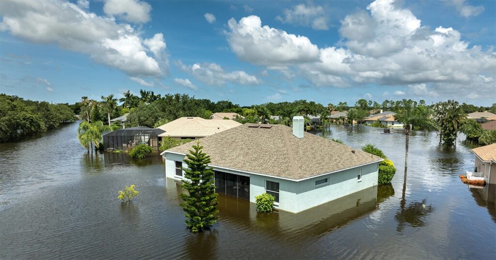 Retreat in federal disaster relief raising risks for mortgage servicers.