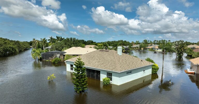 Retreat in federal disaster relief raising risks for mortgage servicers.