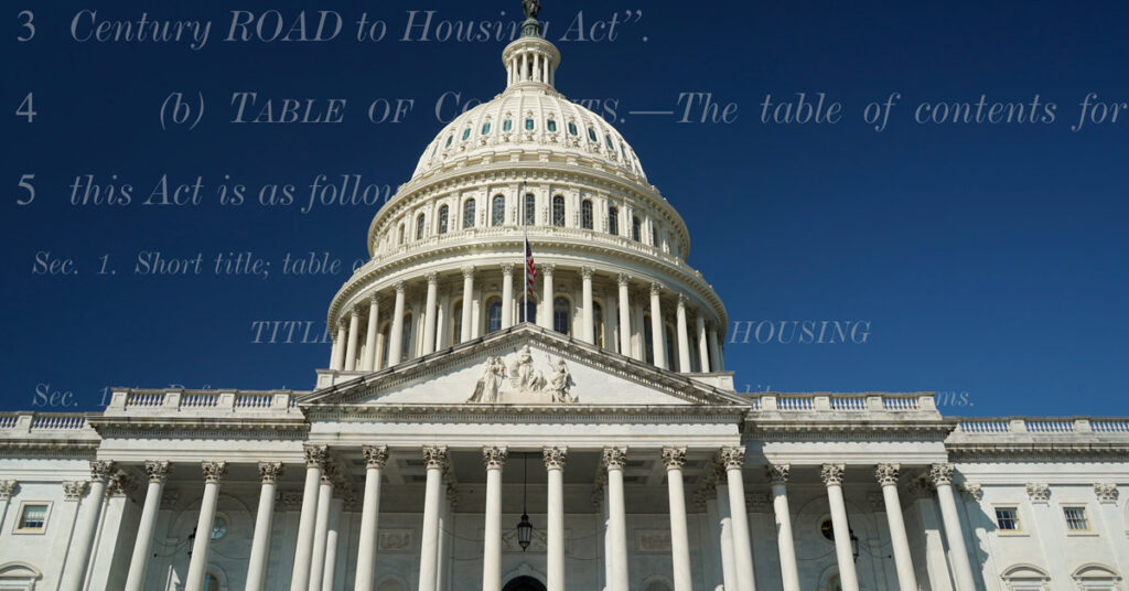 Congress passes housing affordability bill in bipartisan milestone.