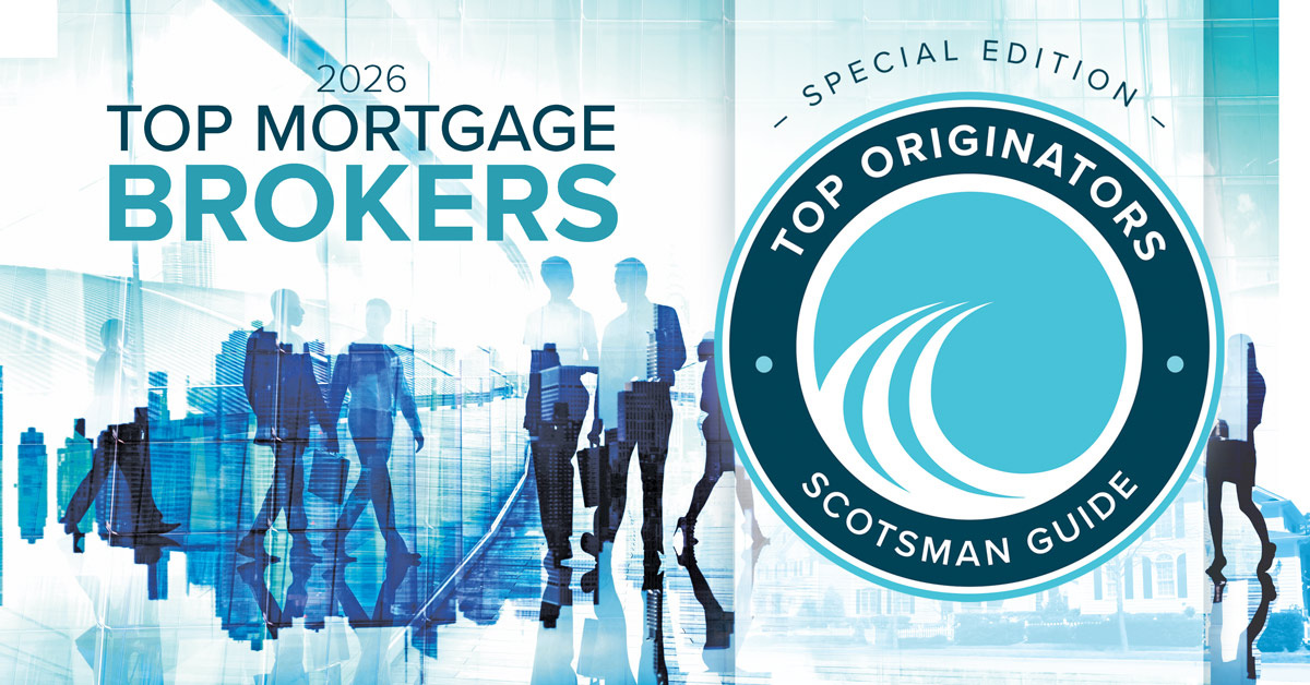 Meet Scotsman Guide’s 2026 Top Mortgage Brokers