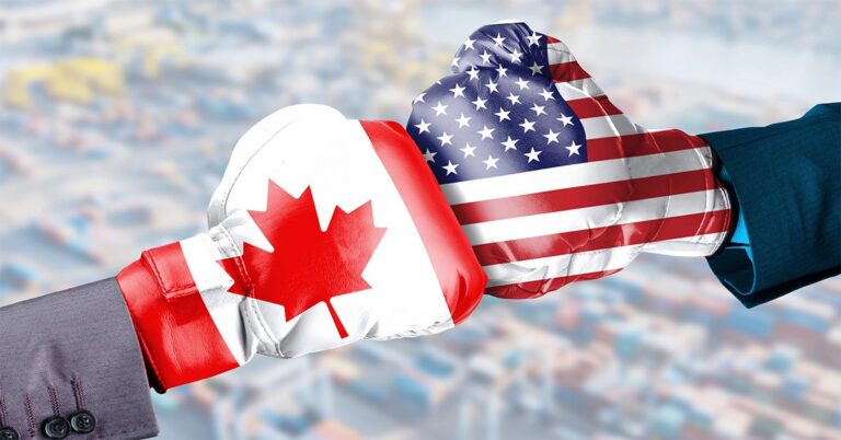 Escalating U.S.-Canada trade war heats up domestic housing debate.