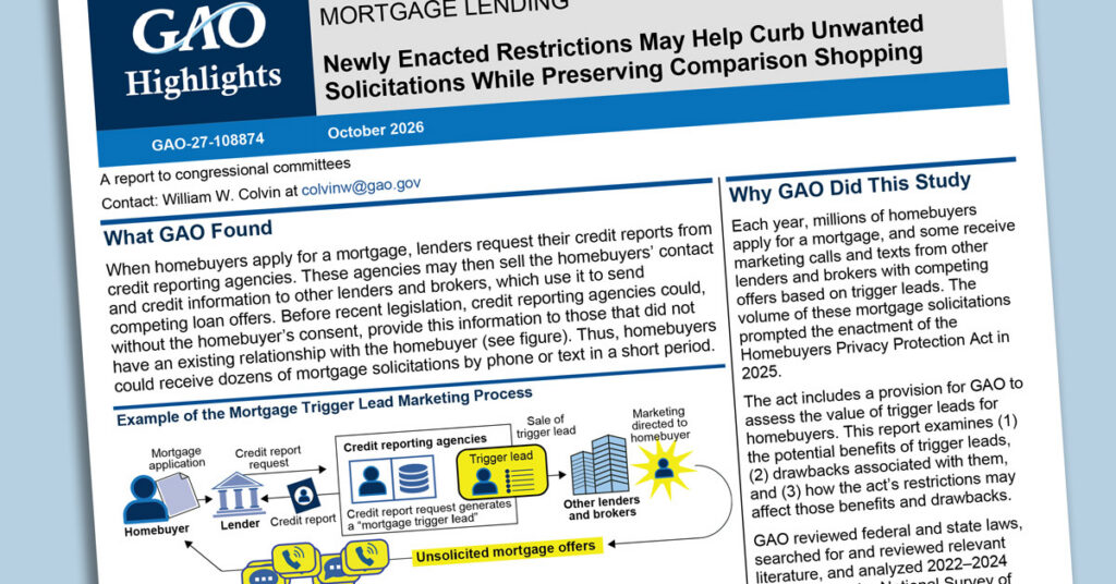 GAO report finds early signs of impact from trigger lead ban.