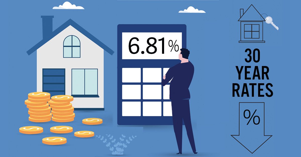 30 YEAR RATES DROP