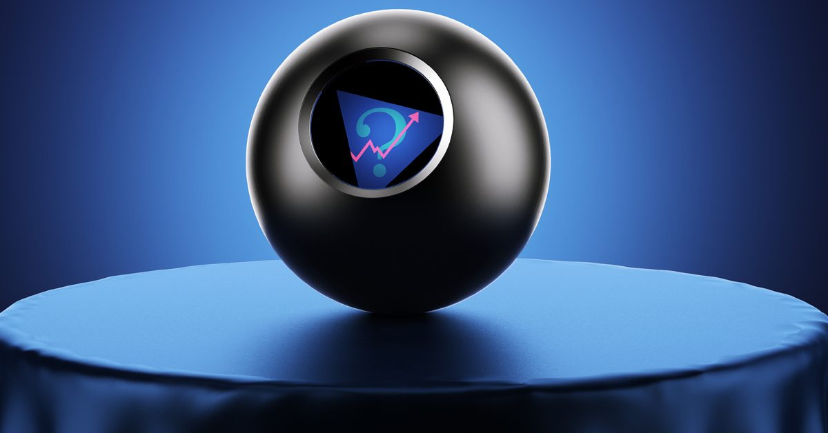 CONCEPT Magic 8-ball outlook hazy