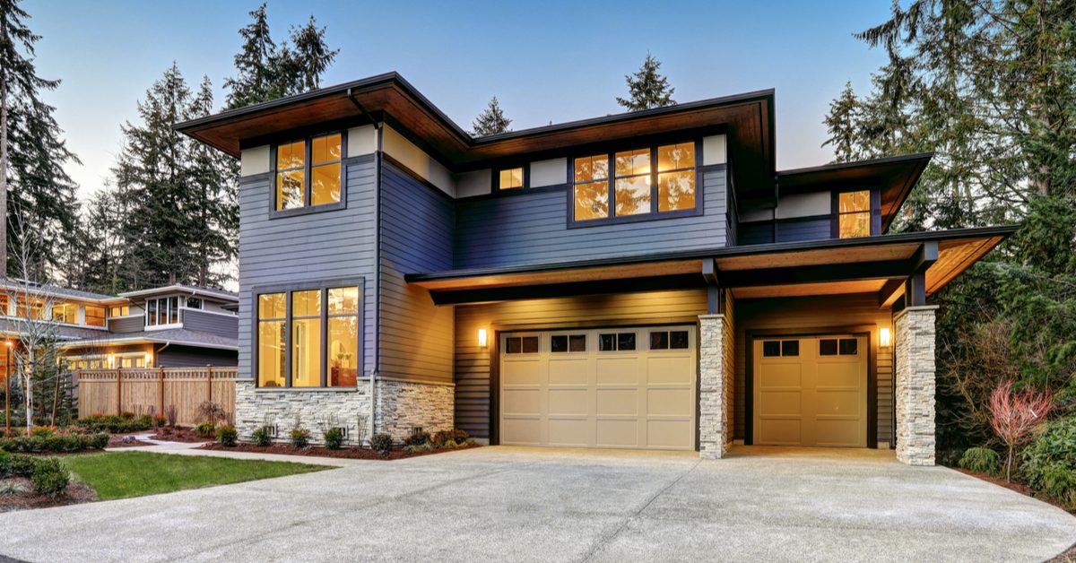 HOUSE Luxurious New Blue House