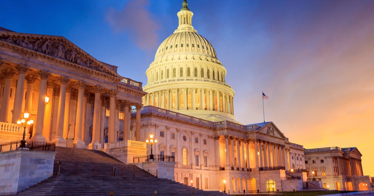 Capitol Building at night