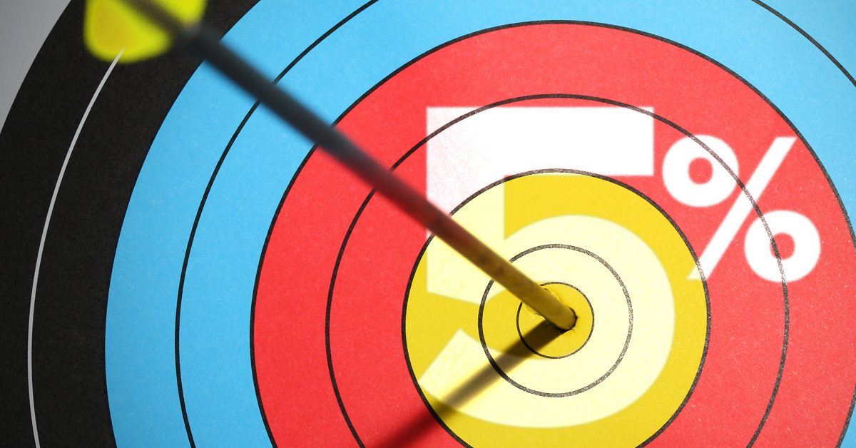 CONCEPT 5% rate target