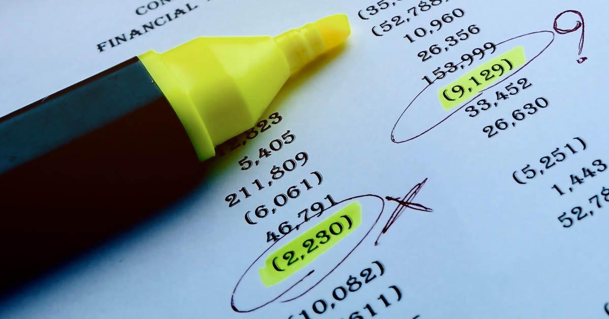 CONCEPT FInancial statement error