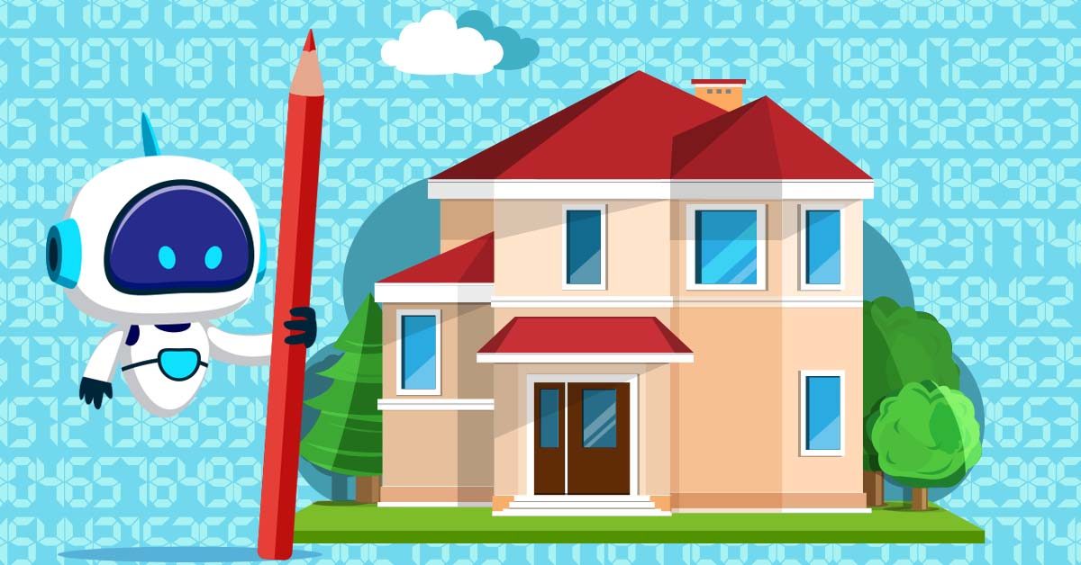 CONCEPT Robot assessing home value