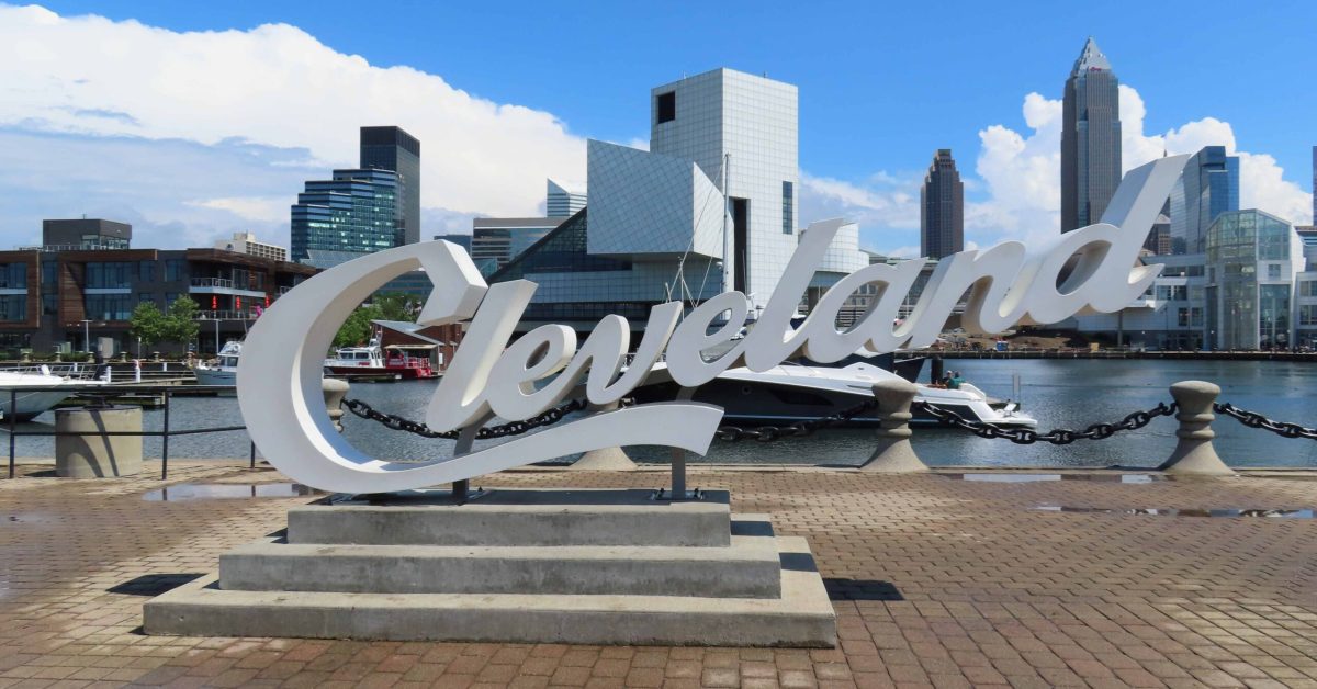 Cleveland skyline