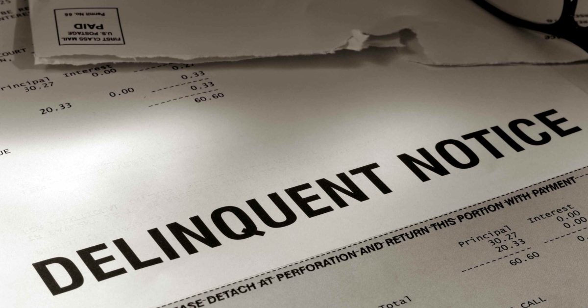 Delinquent loans