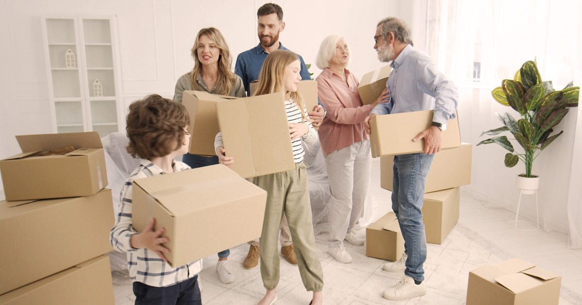 Family moving