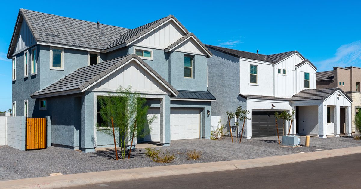 HOUSE Newly built single-family homes in Arizona