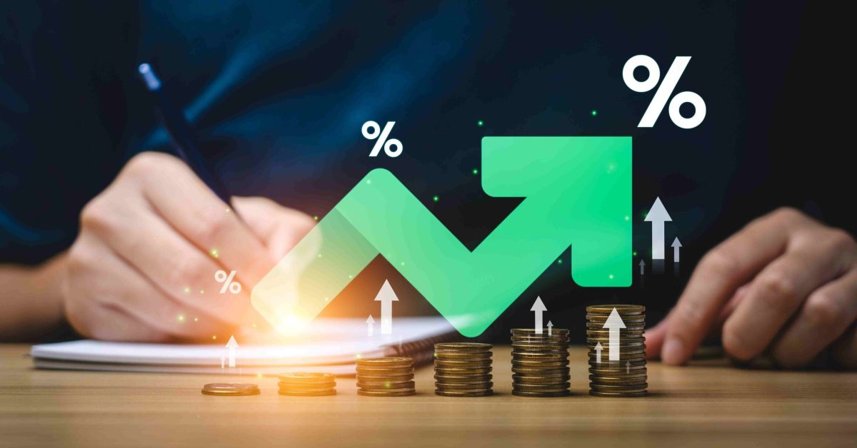 Interest rate slightly up