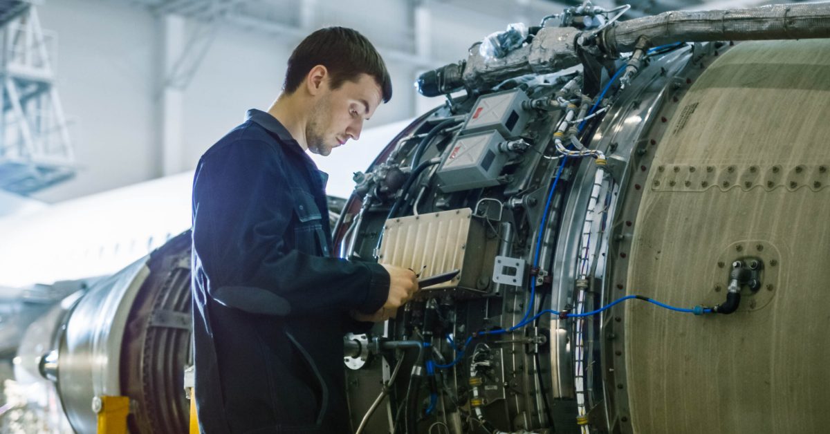 PEOPLE Aircraft maintenance mechanic