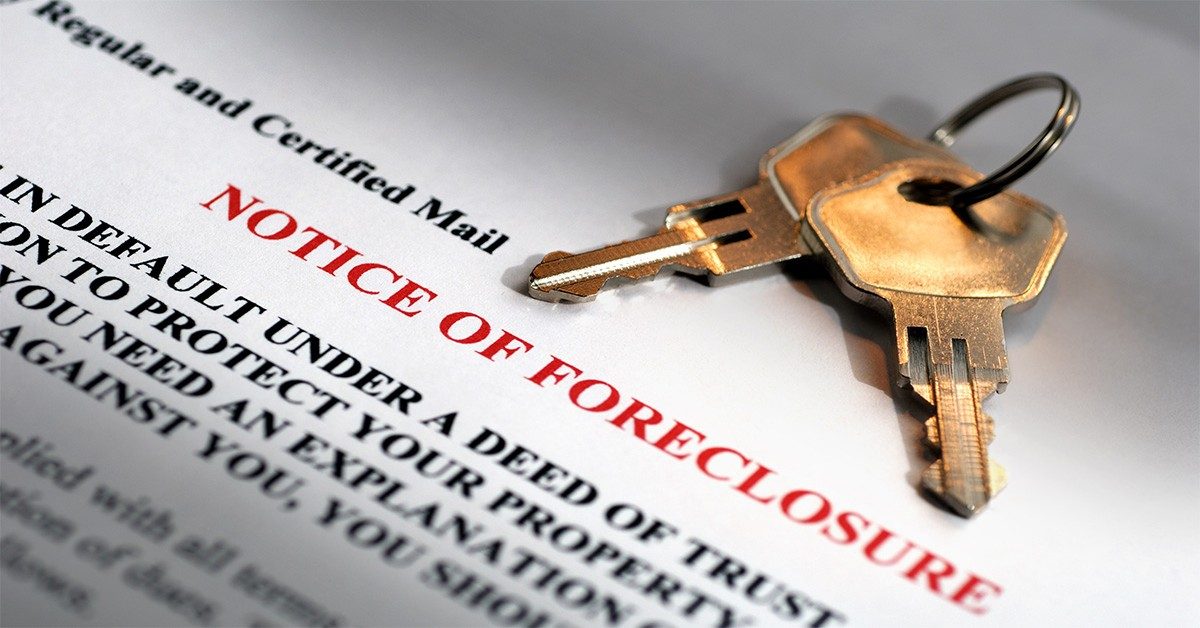 Property foreclosure auction volume surged 20% in the first quarter