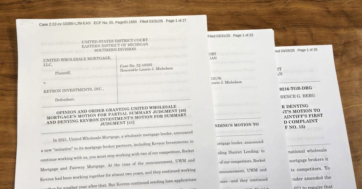 United Wholesale Mortgage scores court wins in controversial ‘All In’ lawsuits