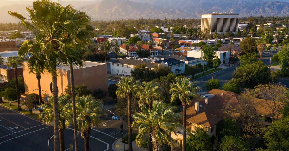 Downtown Redlands California