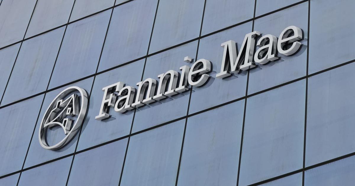 Fannie Mae logo on building