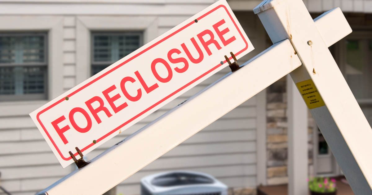 foreclosure sign
